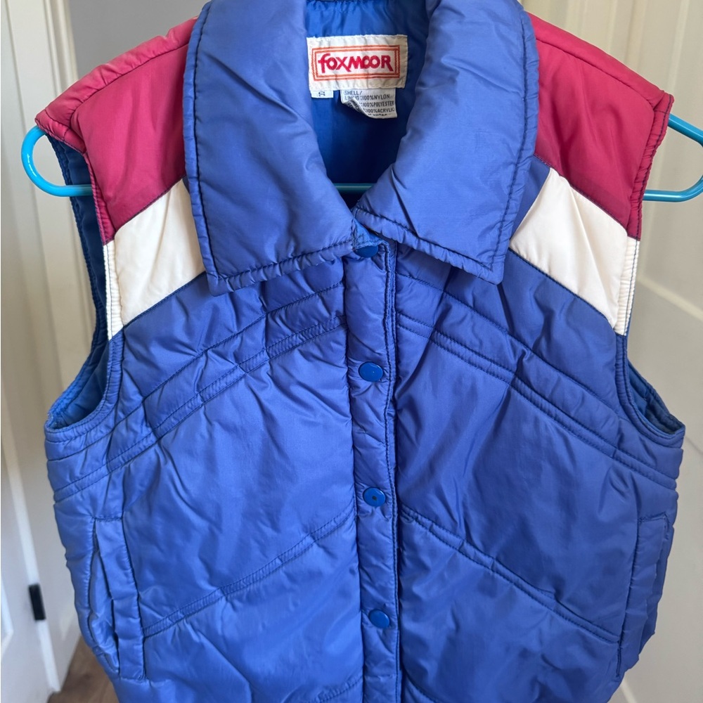 Vintage FoxMoor puffer vest